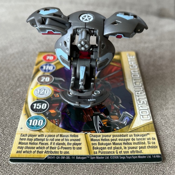GUC - Bakugan New Vestroia 7 in 1 Maxus Helios - Picture 11 of 13